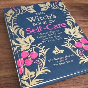 The Witch's Book of Self-Care - Dark Blue & Pink Hardcover